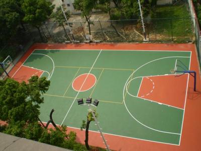 成都彈性PU球場(chǎng)地坪